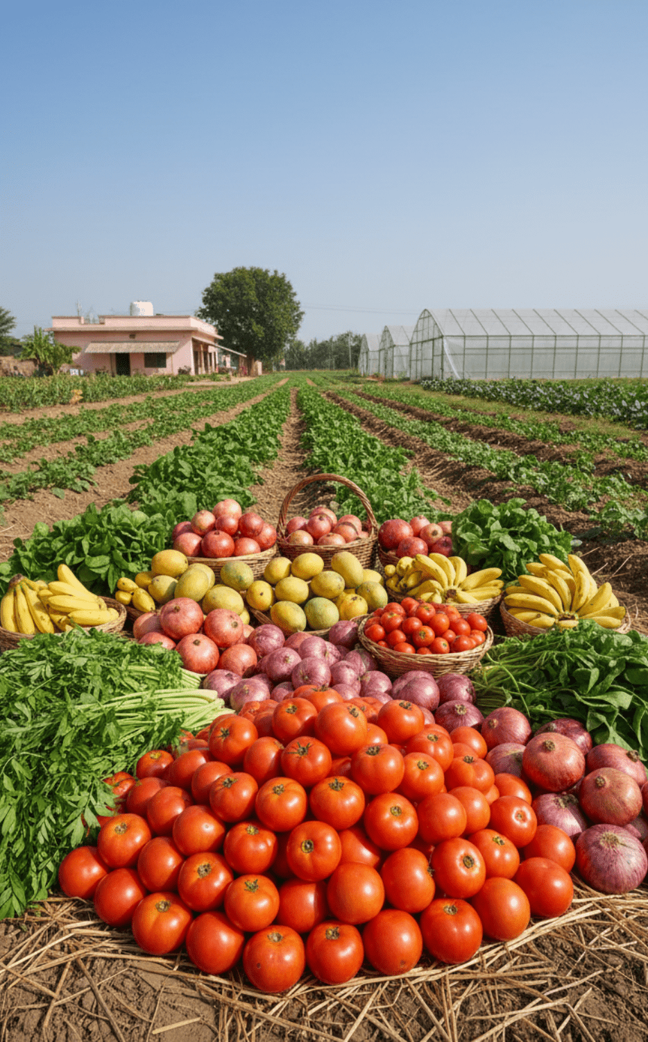 Agro export company in India supplying fresh vegetables and seafood